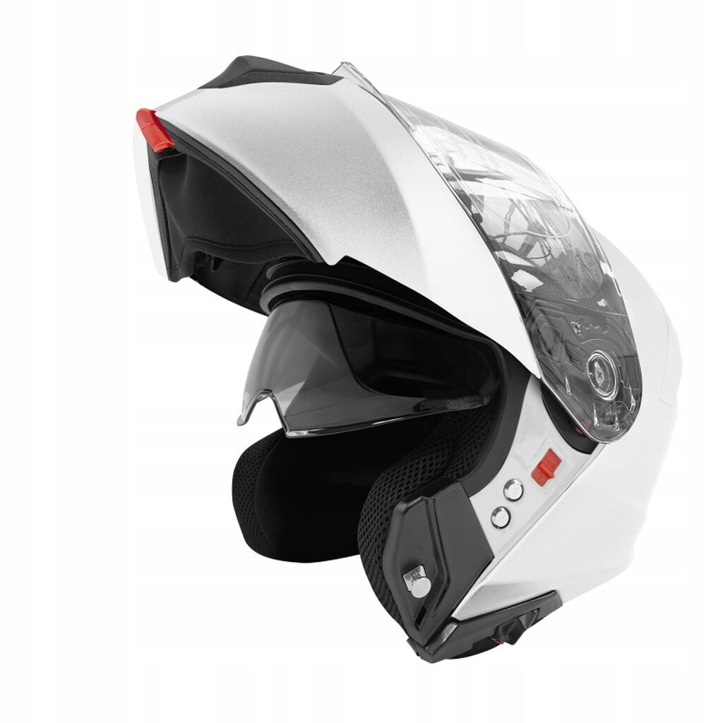 STORMER Spin jaw motorcycle helmet Pearl White r. S Manufacturer STORMER