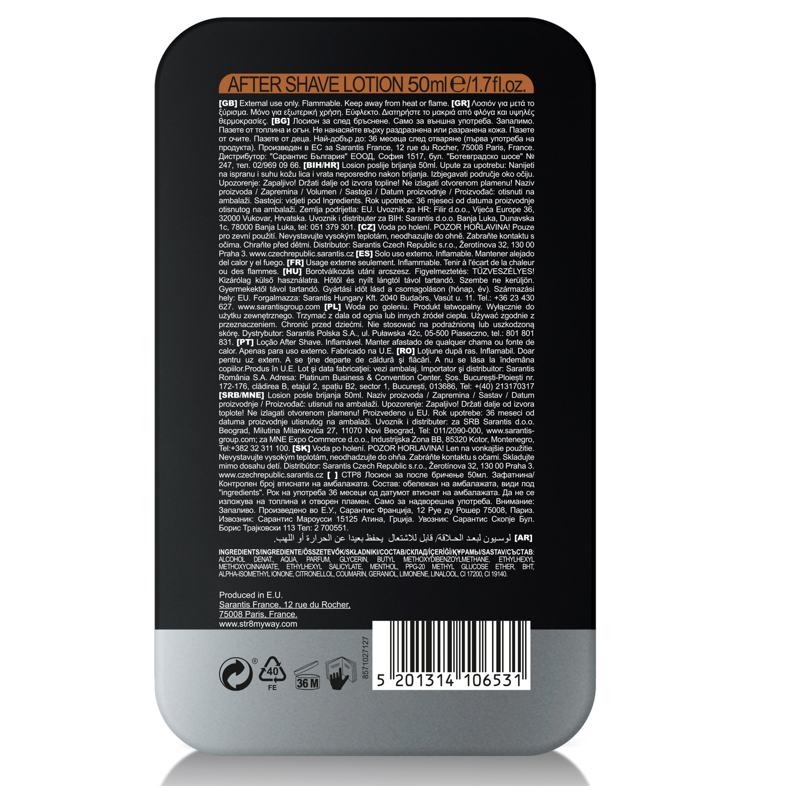 STR8 Hero 50 ml aftershave Brand STR8