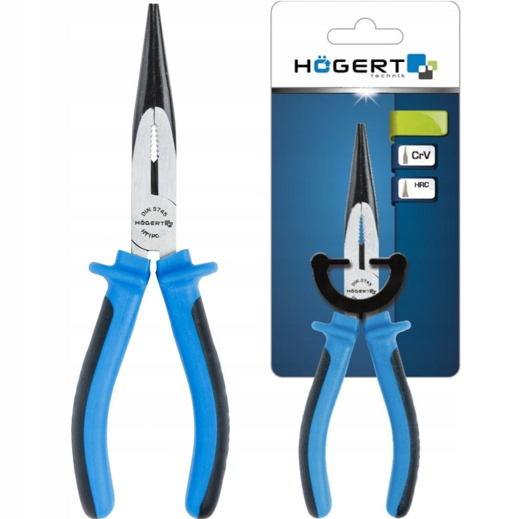 STRAIGHT CHISELED PLIERS FOR CUTTING WIRE SHAPING 160 MM