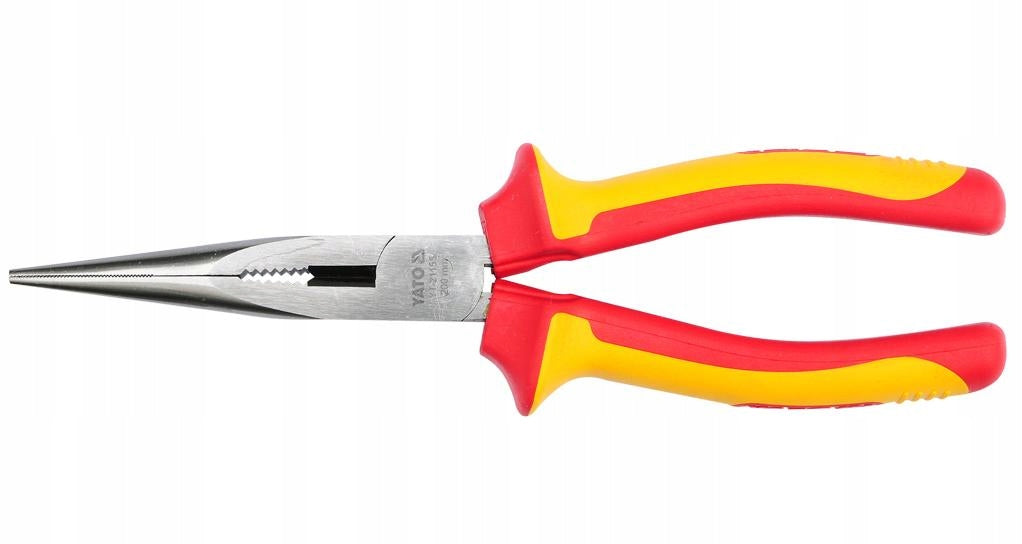 STRAIGHT ELONGATED PLIERS 200MM VDE YT-21155 YATO Length 160 mm