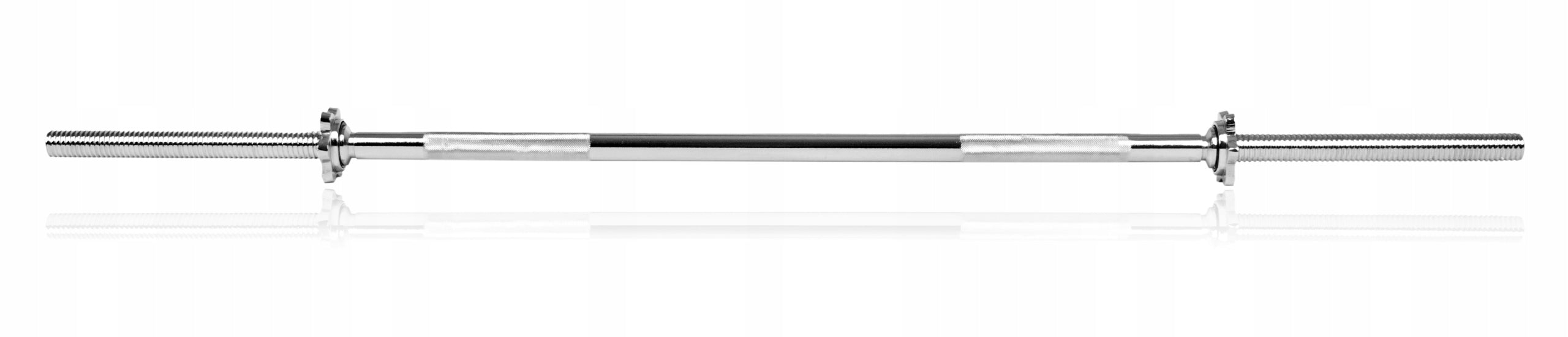 STRAIGHT GRIFFIN 150cm diameter 25mm BARBELL BAR SAPPHIRE full STEEL threaded CLAMPS Manufacturer code 150/25