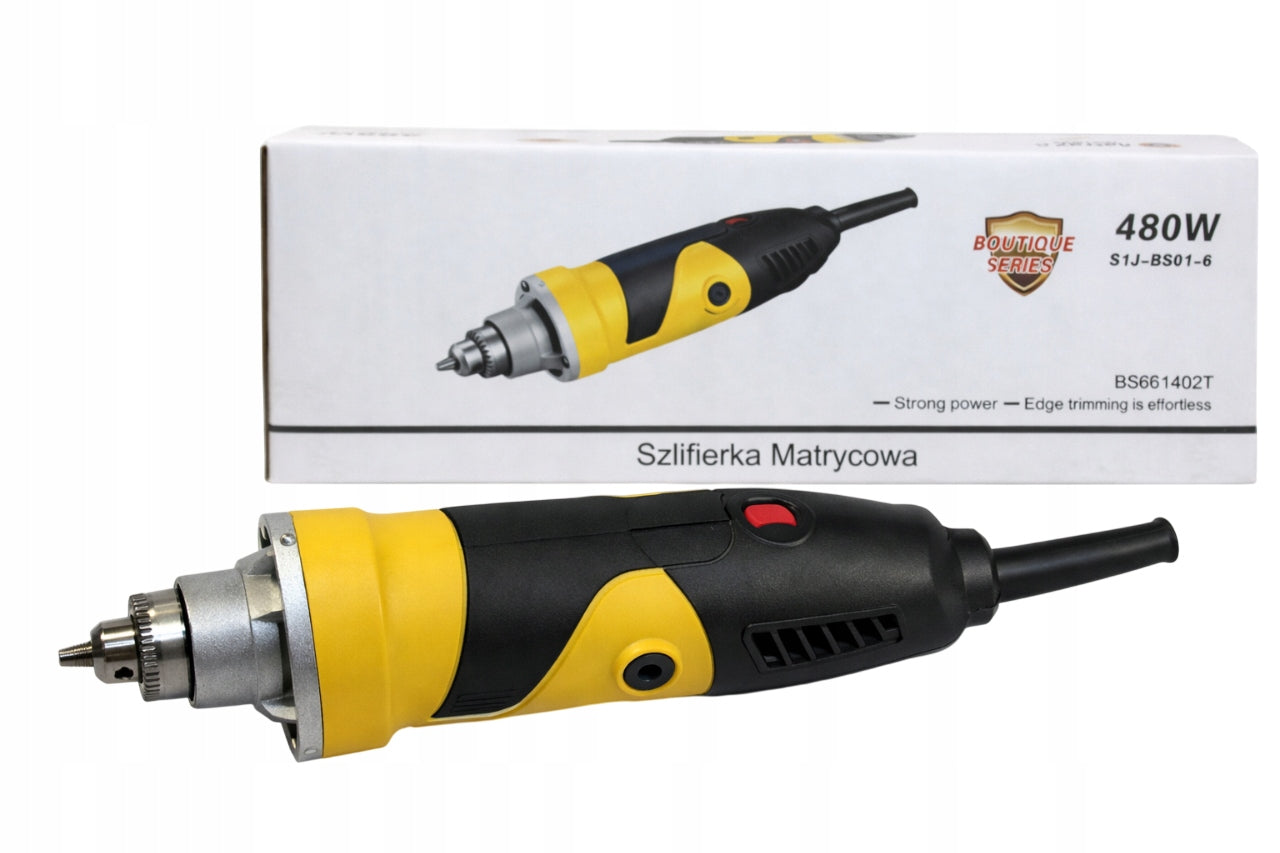 STRAIGHT GRINDER Network Electric Die 480W 30000 rpm Handle 25mm Packaging status original