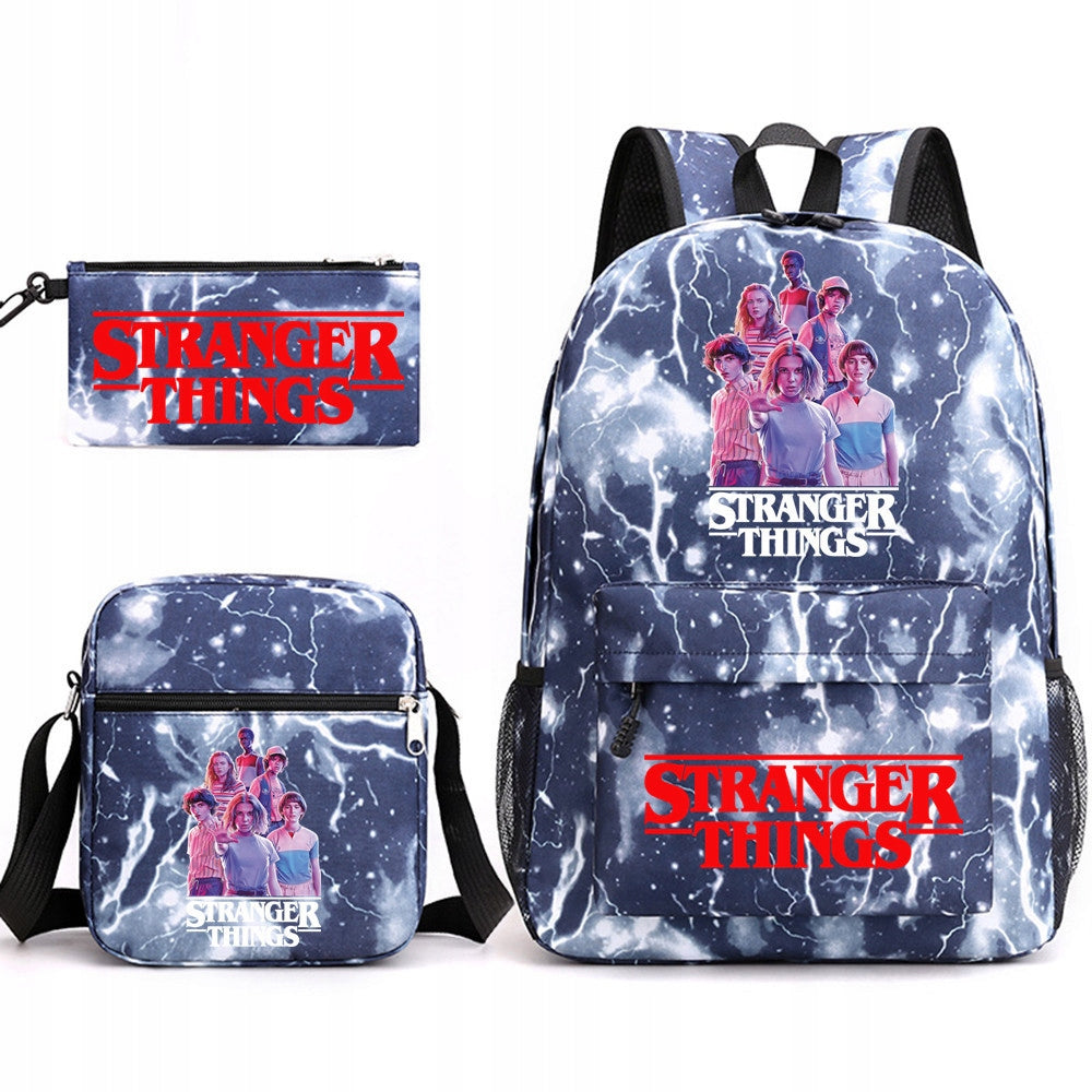 STRANGER THINGS SCHOOL SET BACKPACK BAG PENCIL CASE high quality