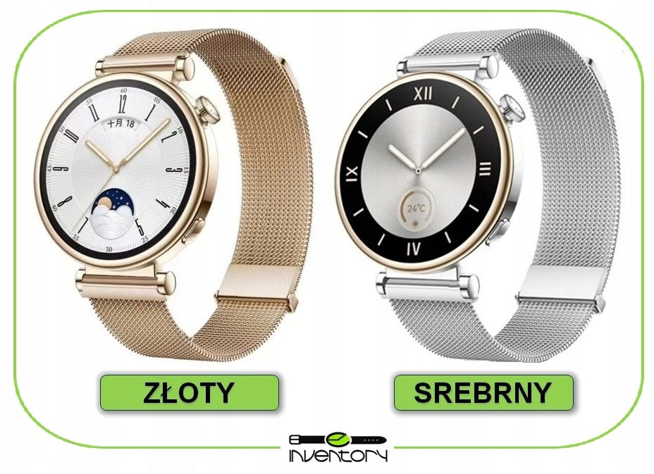 STRAP FOR HUAWEI WATCH GT 4 5 6 41MM CLASSIC ELEGANT 18MM | COLOURS Packaging status original