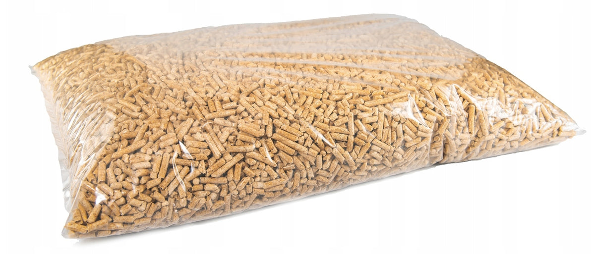 STRAW PELLET LITTER FOR RODENT RABBIT CAGE 12KG 8MM