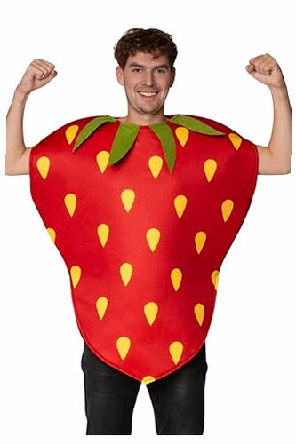 STRAWBERRY COSTUME FOR ADULTS UNISEX CARNIVAL CARnival PARTY