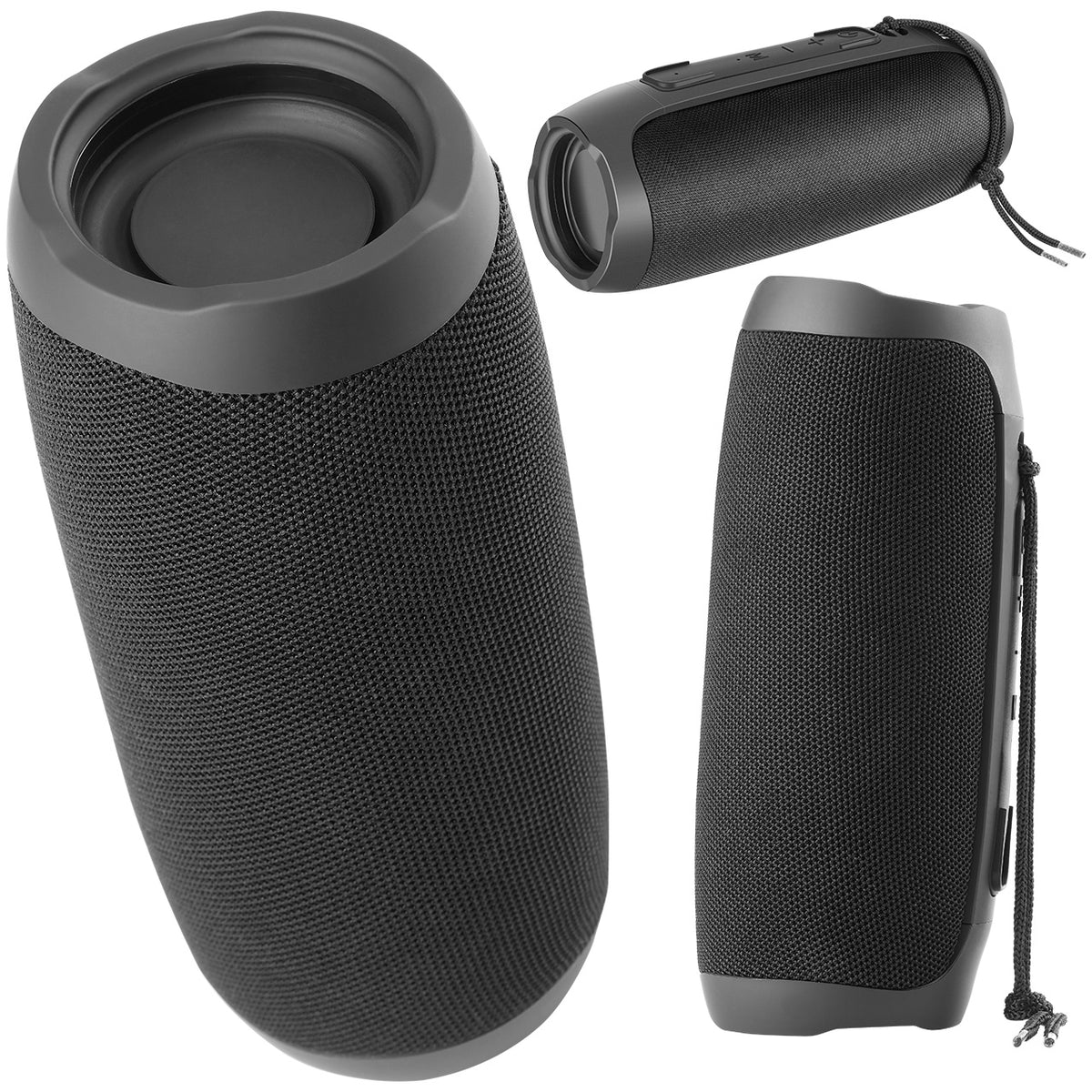STREETZ S350 2x10W Bluetooth Speaker, AUX, Micro SD, Black