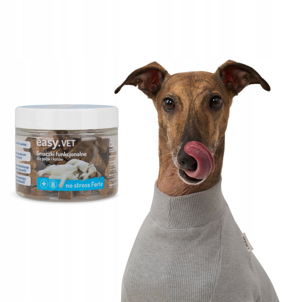 STRESS- separation anxiety, aggression, barking, loneliness- calming,60pcs Packaging status original