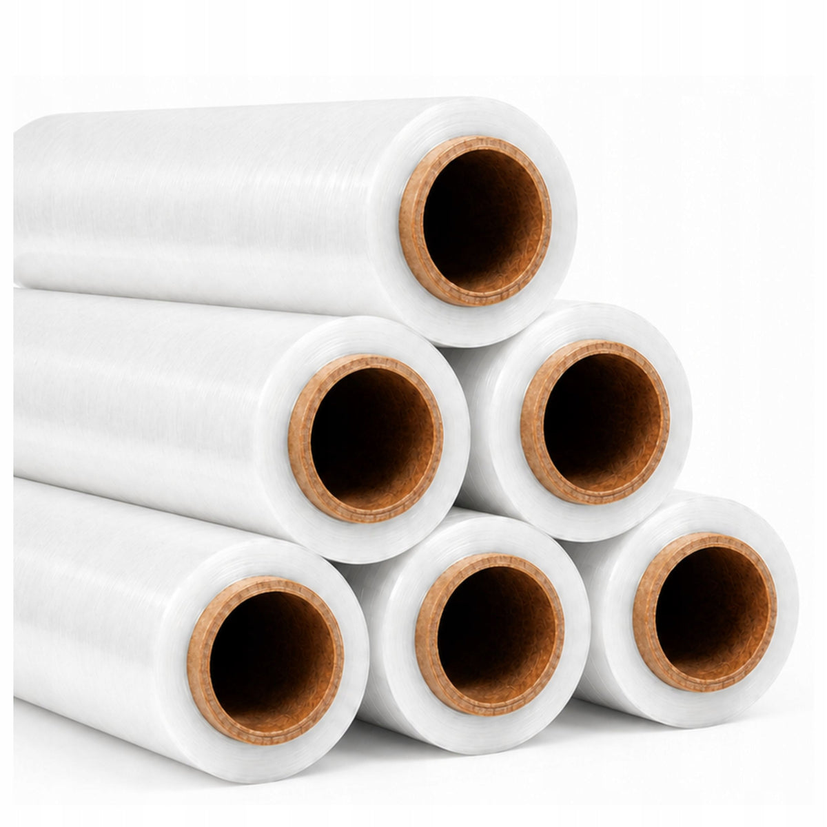 STRETCH FILM 1,5kg TRANSPARENT Colourless Set of 6pcs