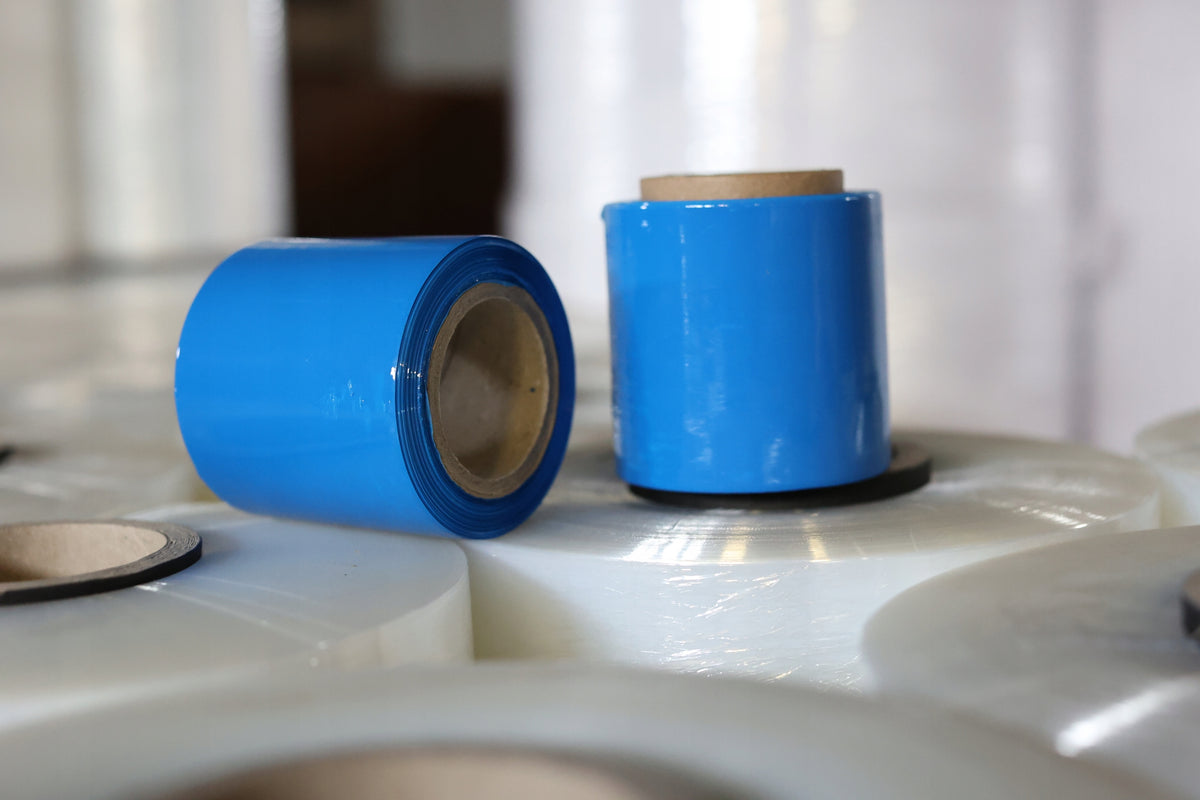 STRETCH FILM 25cm MINI-RAP BLUE Manufacturer code 250/50/23N