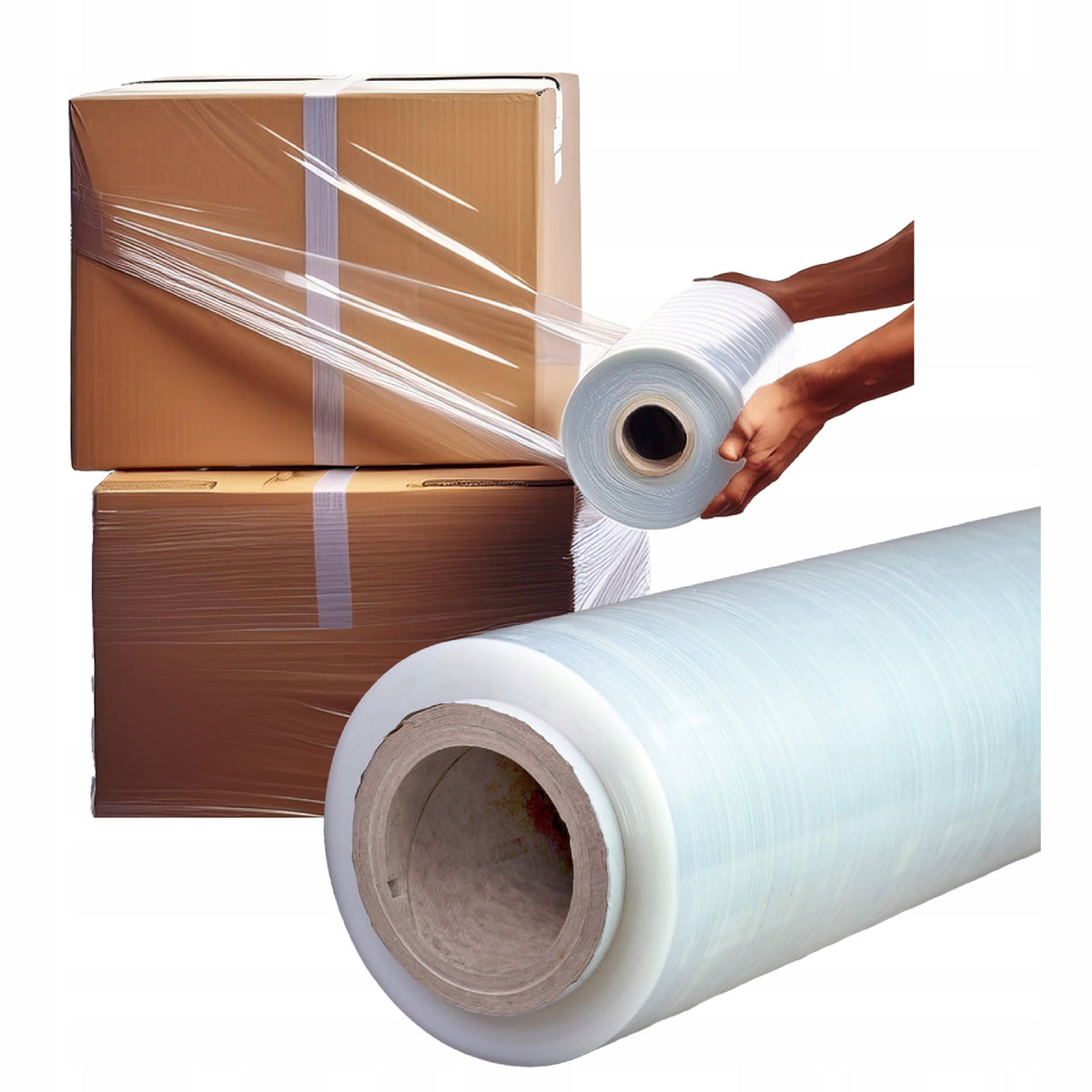 STRETCH FILM 3KG COLORLESS STRETCH TRANSPARENT
