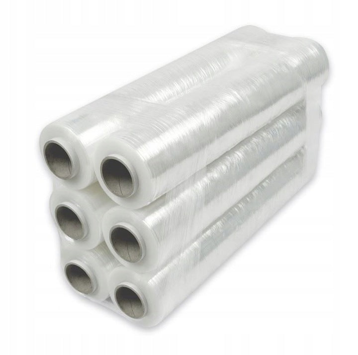 STRETCH FILM 500MM 3,0KG COLORLESS 6 PCS TRANSPARENT KMN