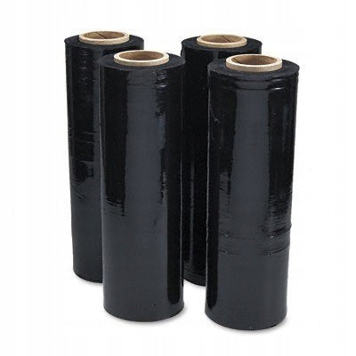 STRETCH FILM BLACK 23MKR 1.5KG (WEIGHT WITHOUT ROLL)