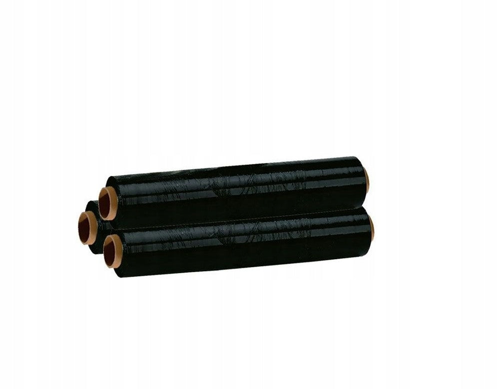 STRETCH FILM BLACK STRETCH BLACK ROLL 2KG XXL STRONG, MANY, OPAQUE Packaging status original