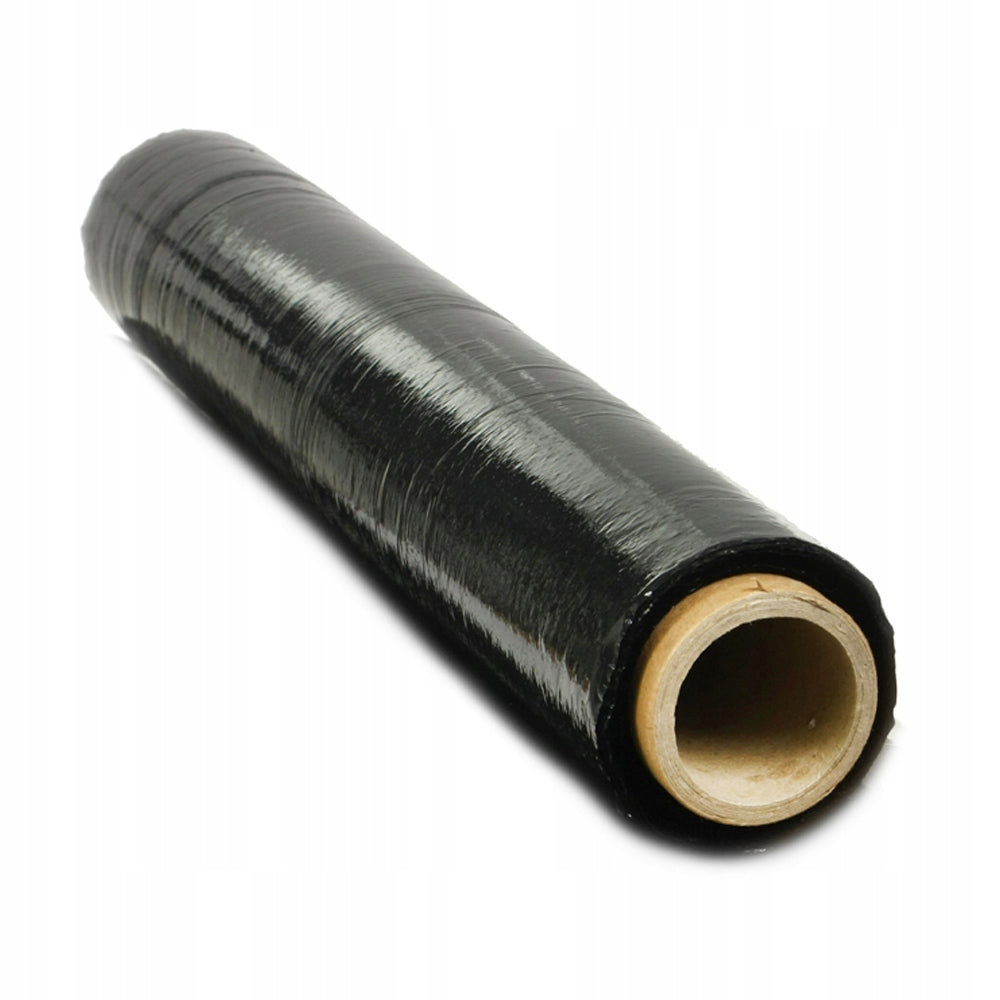 STRETCH FILM Black 2,5 KG 23 MIC Packing Wrapping Security 12s