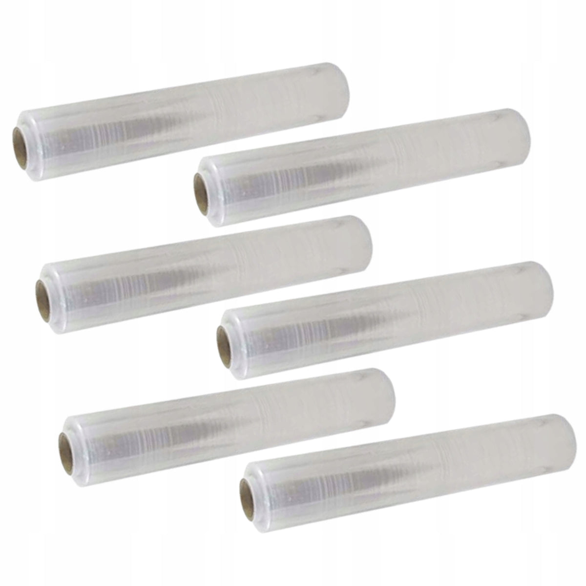 STRETCH FILM Colourless 2kg x 6 Strecz TRANSPARENT 50cm
