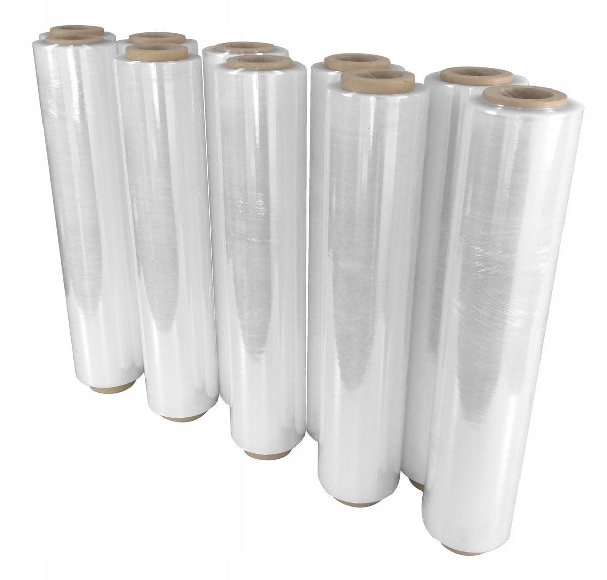 STRETCH FILM Colourless 3KG x 10pcs TRANSPARENT MINI SLEEVE 2,6 kg net Packaging status original