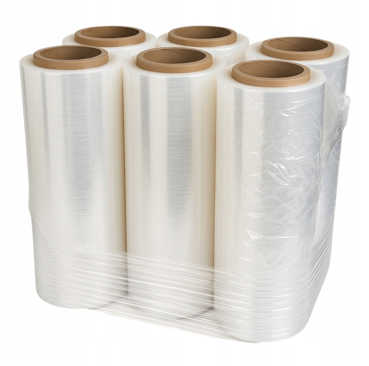 STRETCH FILM MINI RAP 1 kg 25 CM HALF Transparent Manufacturer code Stretch 23mic 25cm 1,00kg Biały