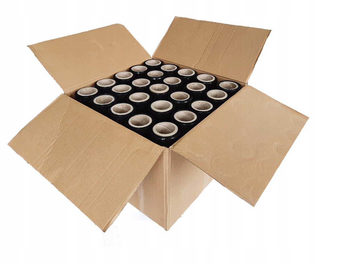 STRETCH FILM MINI RAP BLACK 10 CM 0,25 KG Brand no brand