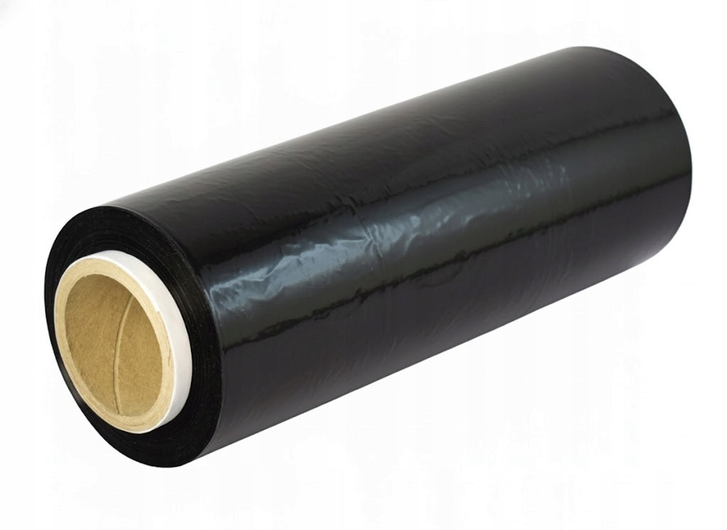 STRETCH FILM MINI RAP BLACK STRETCH BLACK MINIRAP 25CM / FI 5CM / 0,5KG