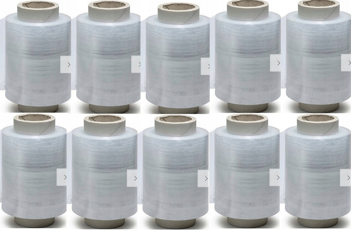 STRETCH FILM Minirap transparent 10 cm 100 m 10 pcs