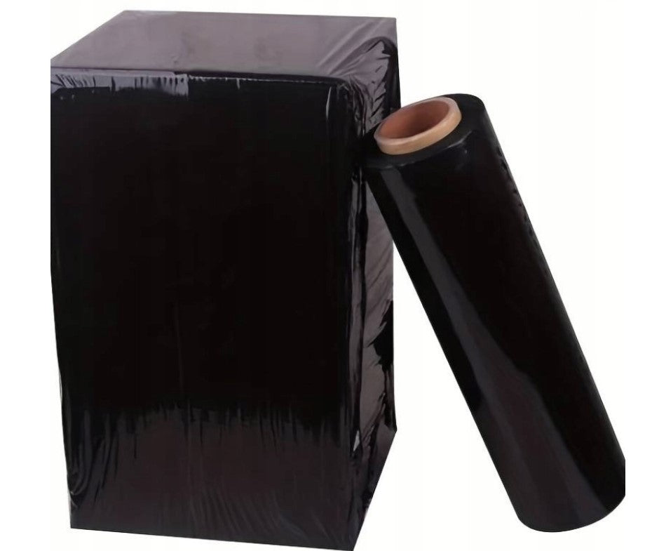STRETCH FILM STRECZ 2,5 KG BLACK roll XL very strong Brand Efekt Plus