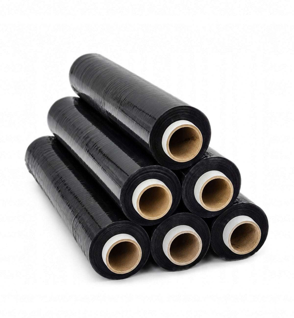 STRETCH FILM STRETCH 1,5 KG 50 CM BLACK STRONG COVERAGE DOES NOT TEAR 6 PIECES