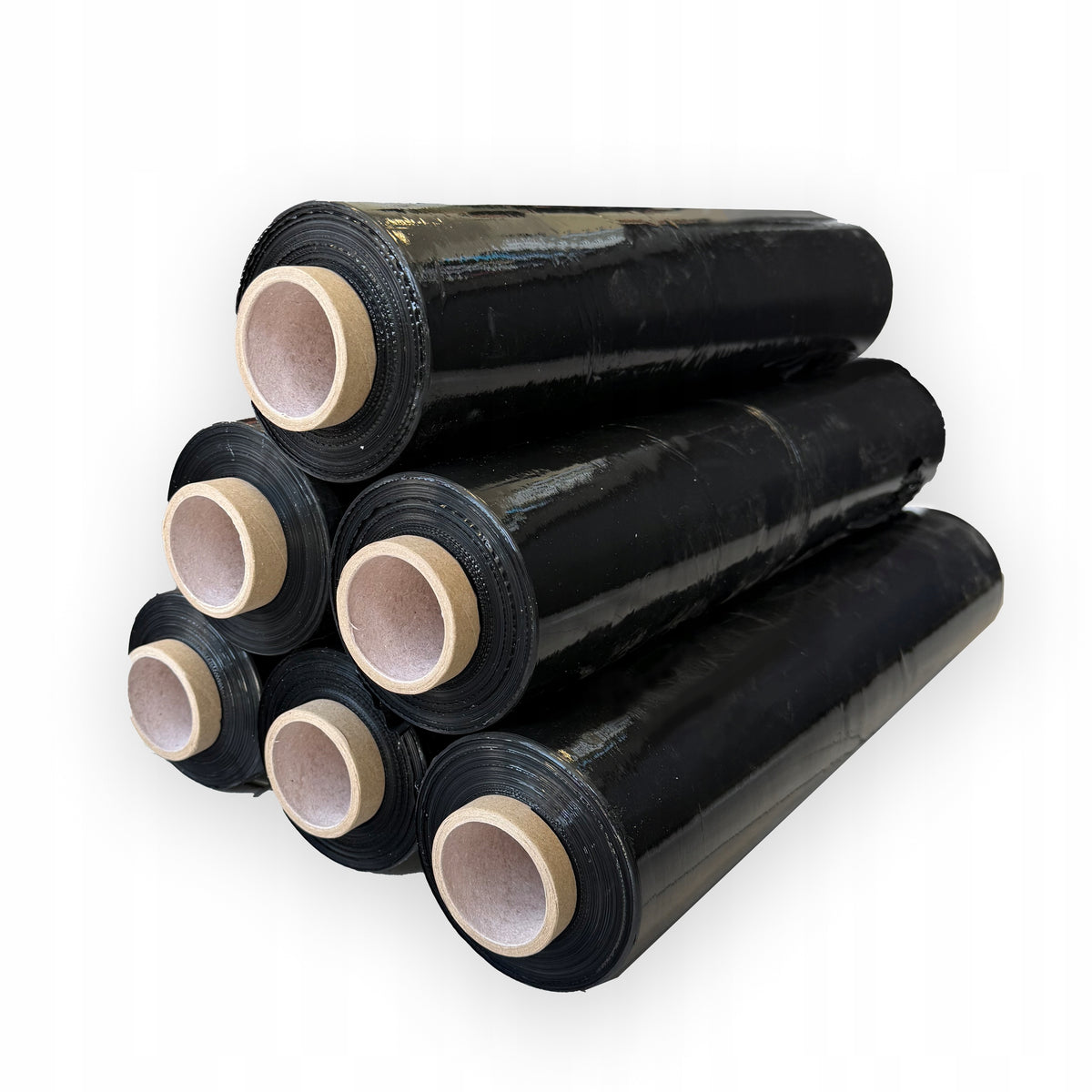 STRETCH FILM STRETCH BLACK 3 KG X 6 PIECES PER MAGAZINE ROLL XL A LOT OF FOIL