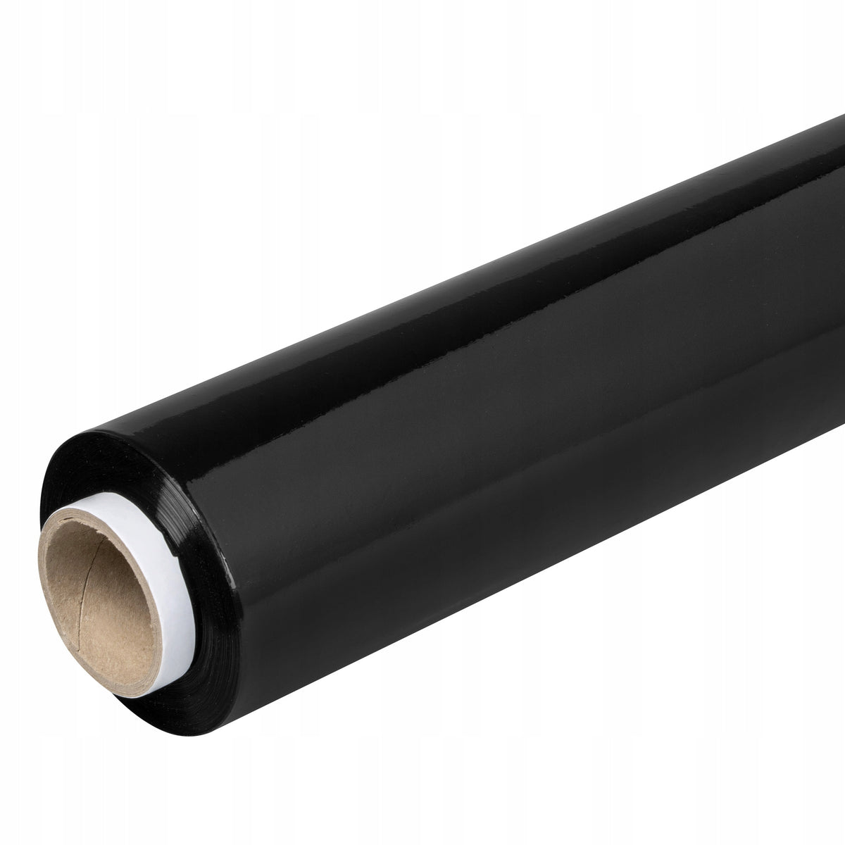 STRETCH FILM STRETCH BLACK ROLL STRONG COVERING A LOT OF FOIL 23 MIC XL