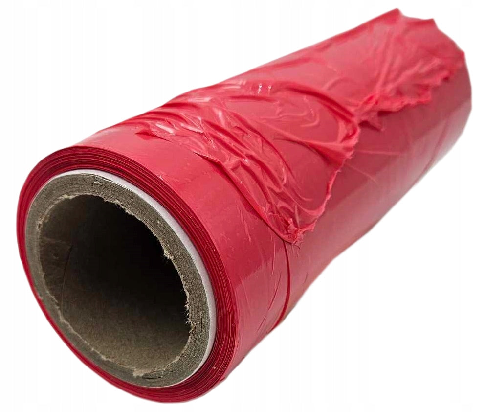 STRETCH FILM STRETCH RED WIDTH 20CM LENGTH 60M HANDY COVERING COMFORTABLE