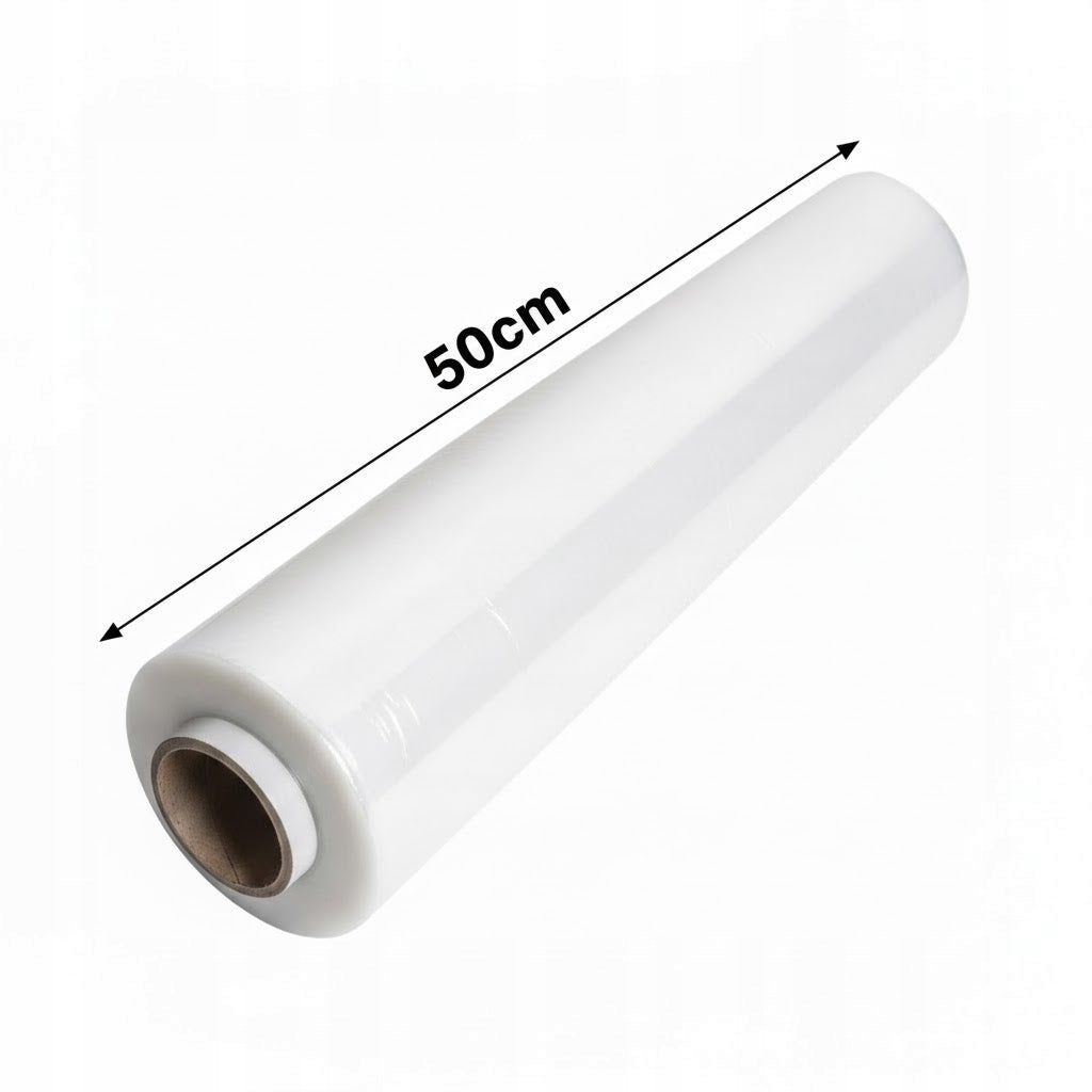 STRETCH FILM STRETCH TRANSPARENT LOT OF COLORLESS FILM 3KG Packaging status original
