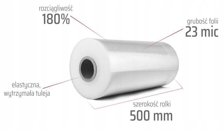 STRETCH FILM TRANSPARENT 1,5 KG STRONG THICK PREMIUM PACKING Packaging status original
