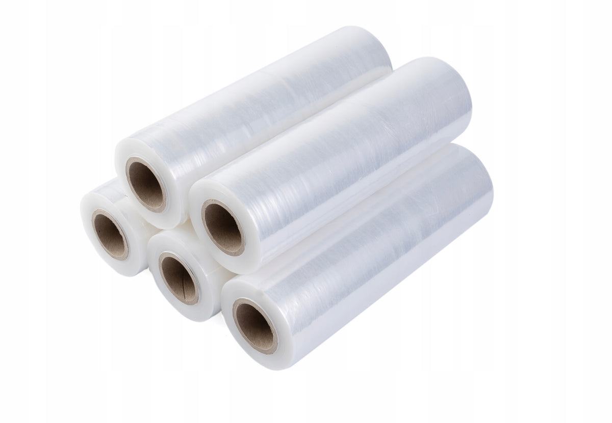 STRETCH FILM TRANSPARENT MINIRAP 25CM 25µM FOR SECURING SHIPMENTS Packaging status original