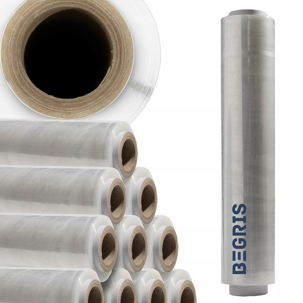 STRETCH FILM XL STRETCH COLORLESS 1,5 KG COVERING A STRONG BANNER Packaging status original
