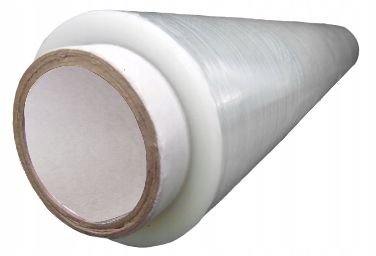 STRETCH FILM XXLTRANSPARENT STRONGLY ADHESIVE STRETCH A LOT OF FOIL DURABLE