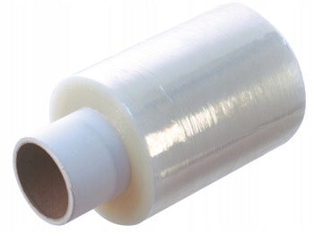 STRETCH Wrap Film Mini Roll - 10cm Wide, Transparent, 350g
