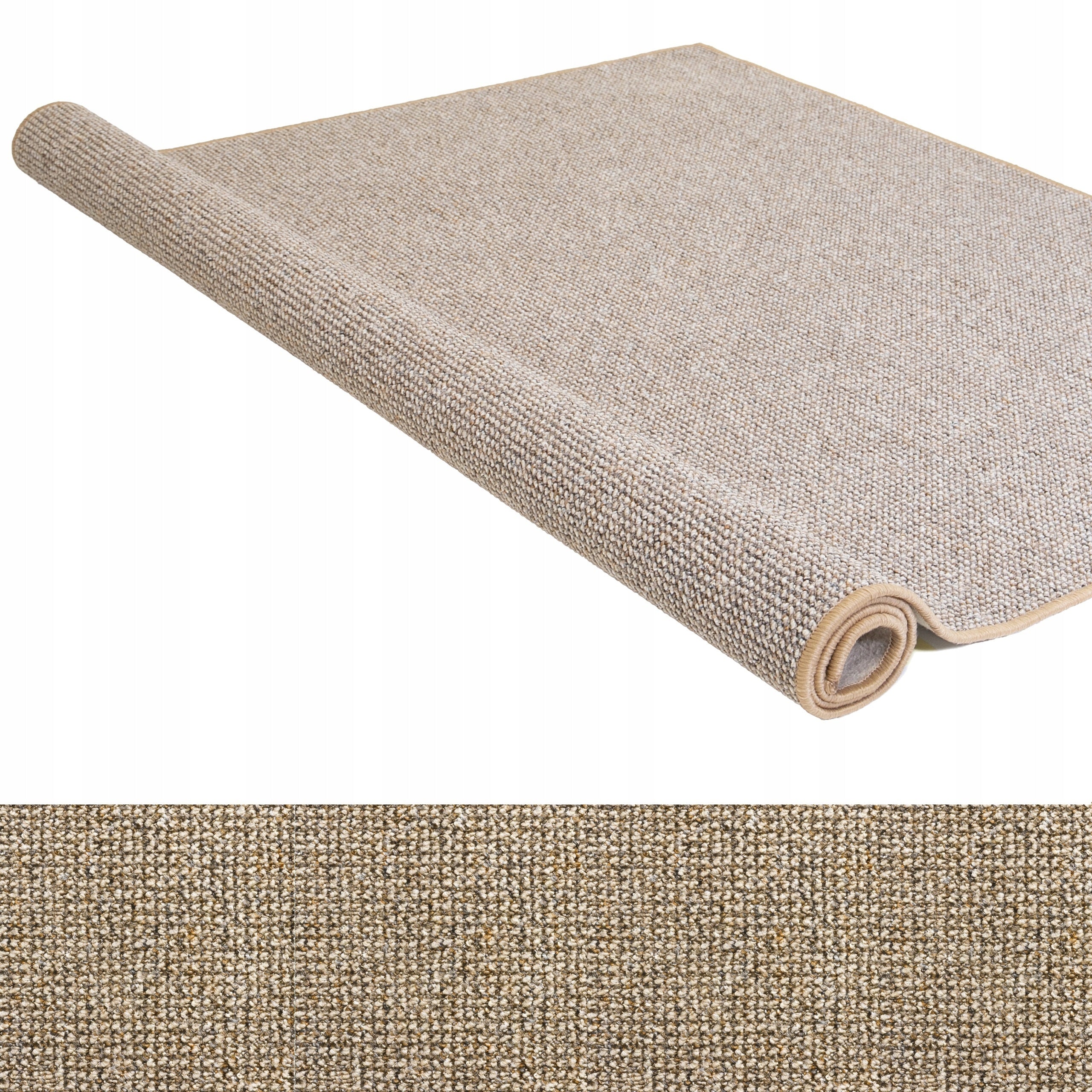 STRING CARPET 1418 J.BRĄZ BOHO 170x250 SCANDINAVIAN Length 250 cm