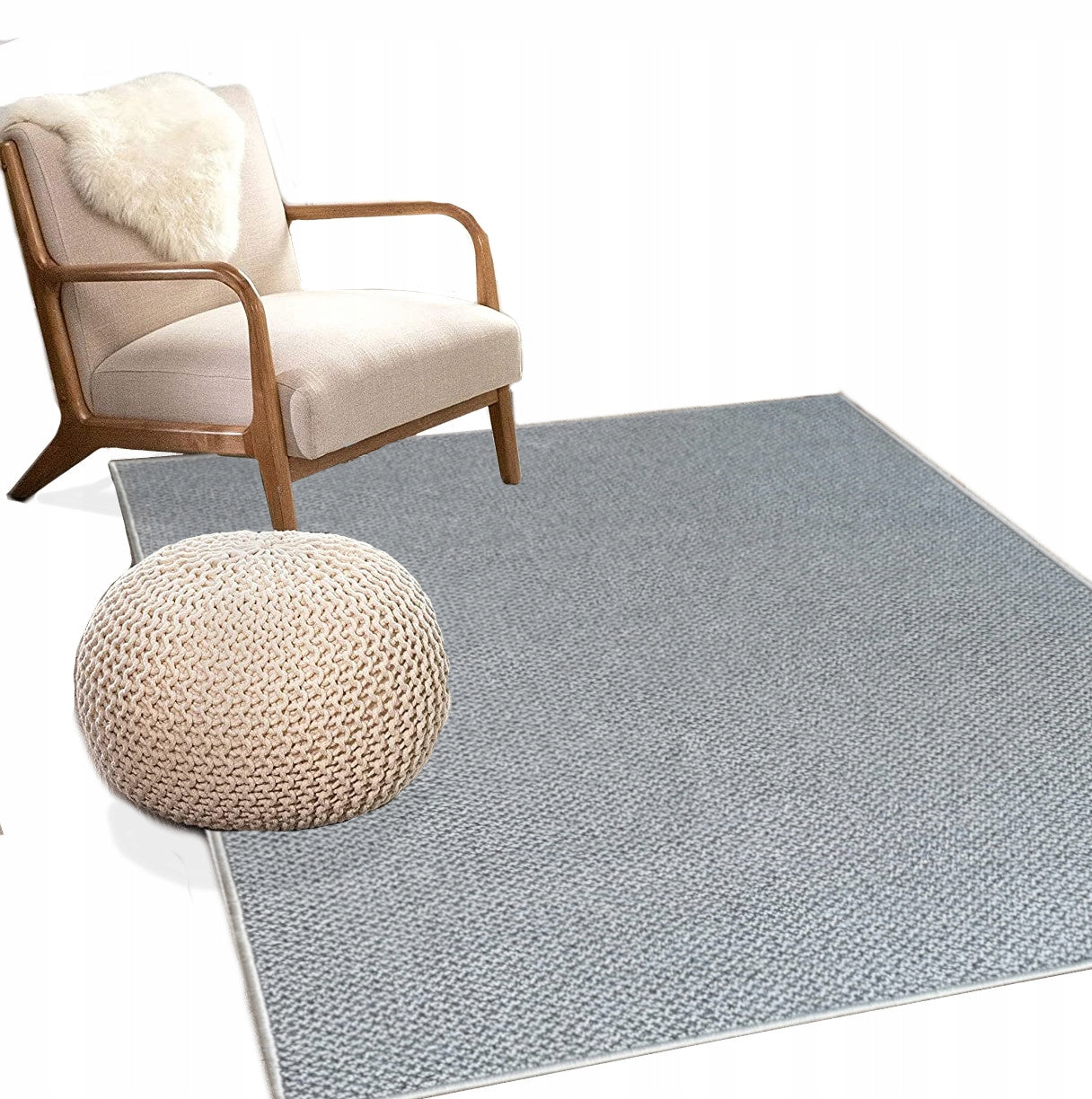 STRING CARPET ASH BOHO 100x200 SCANDINAVIAN FOR KITCHEN HALLWAY Brand Wykładziny i Dywany