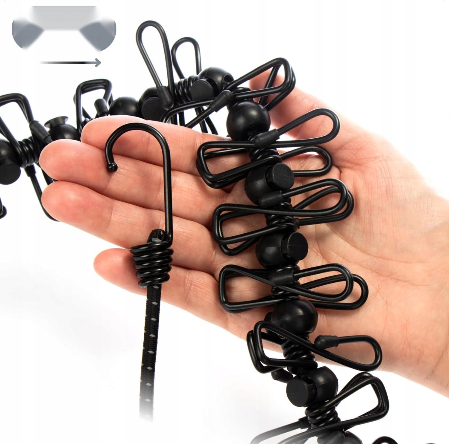 STRINGS UNDERWEAR 2 PIECES STRETCHY 180-350 CM TRAVEL CAMPING CLIPS EAN (GTIN) 5908107042372