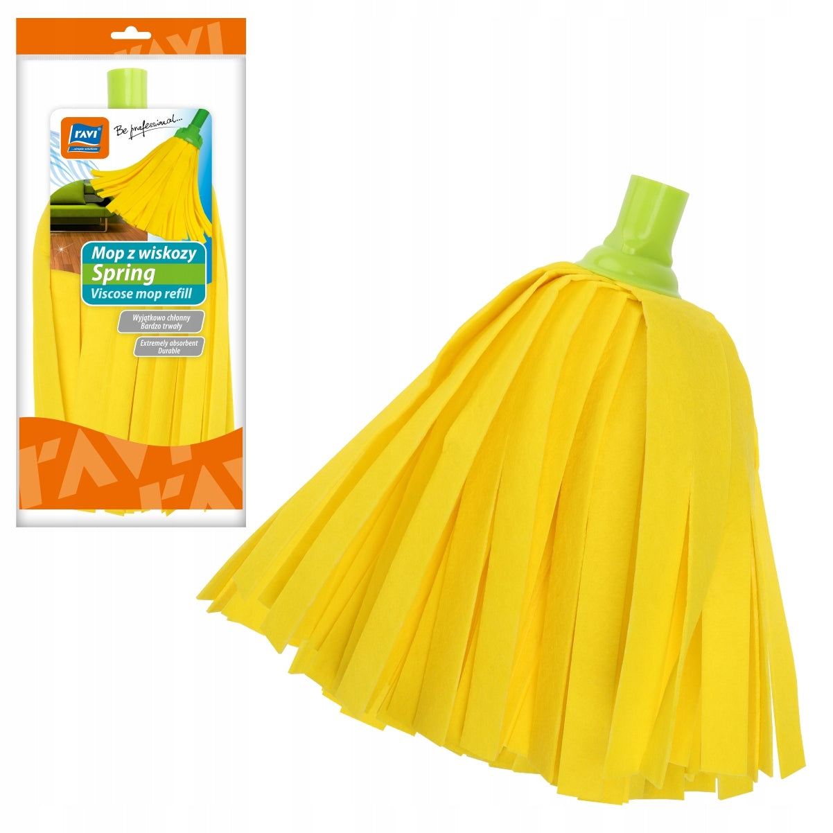STRIP MOP TIP INSERT STOCK FOR VISCOSE STRIP MOP RAVI SPRING
