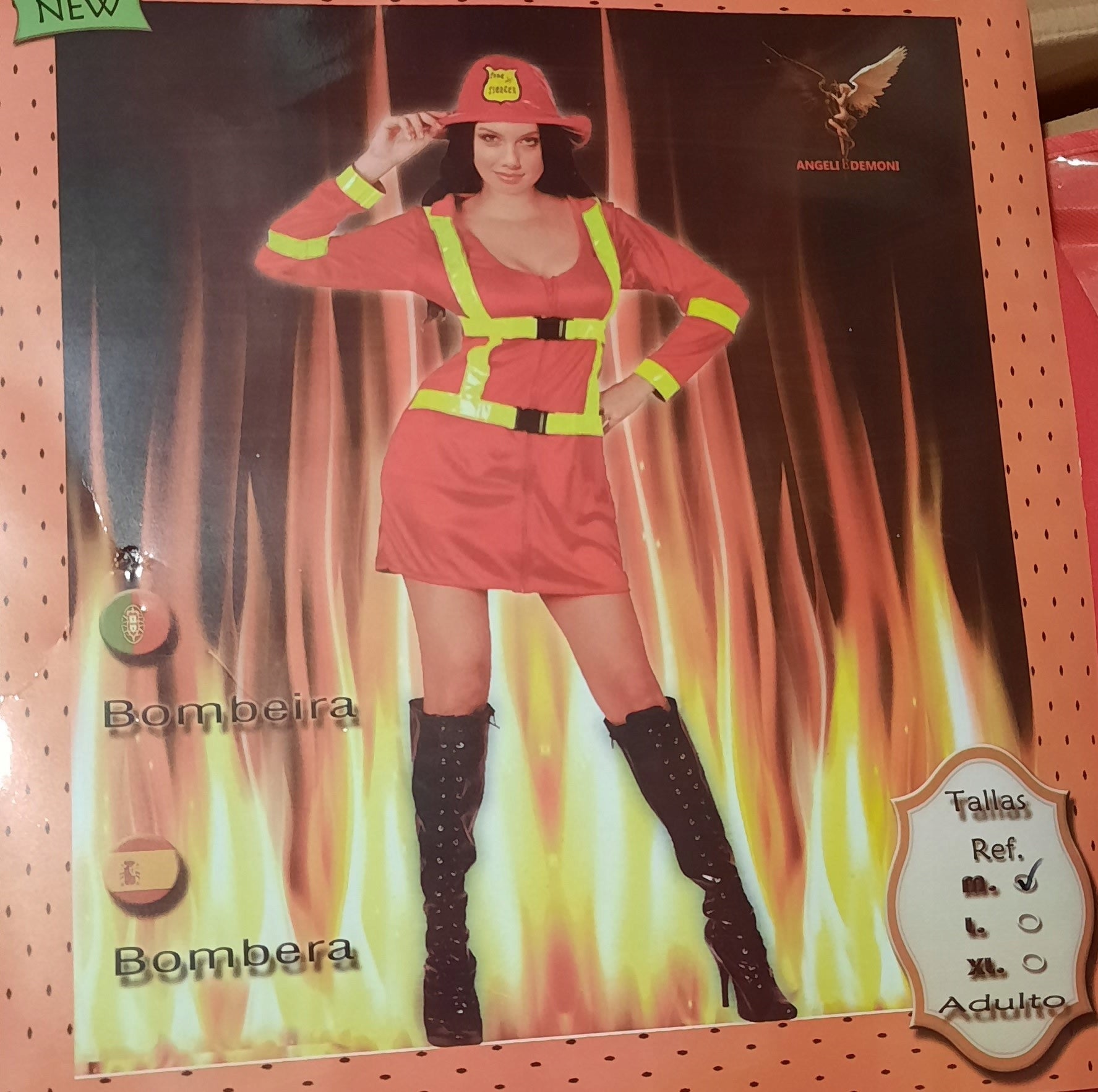 Kostüm für Erwachsene - Feuerwehrmann 