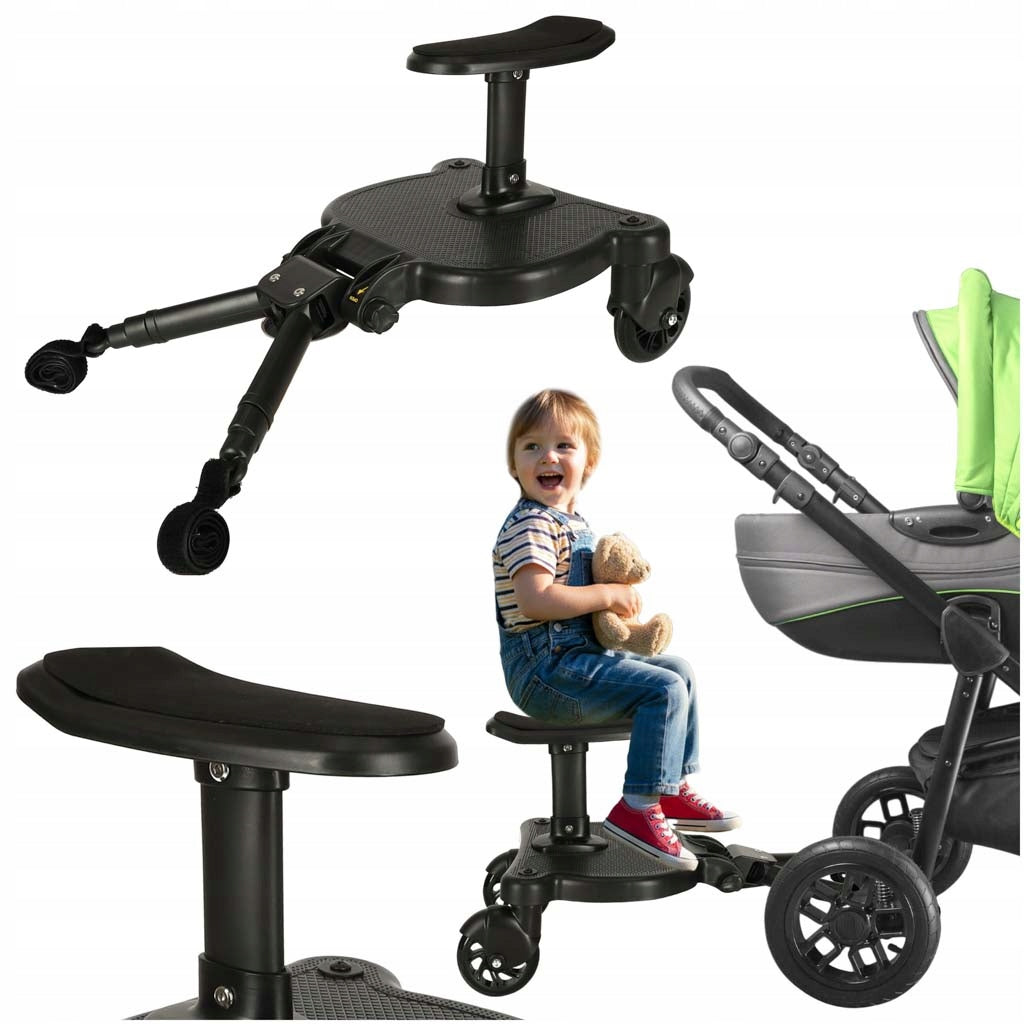STROLLER ACCESSORY 25KG WITH SEAT BLACK 3-7 YEARS Platform extra beds