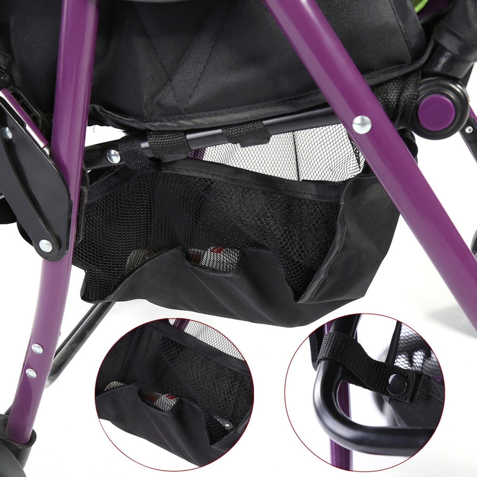STROLLER BASKET WATERPROOF STROLLER BASKET BLACK Brand no brand