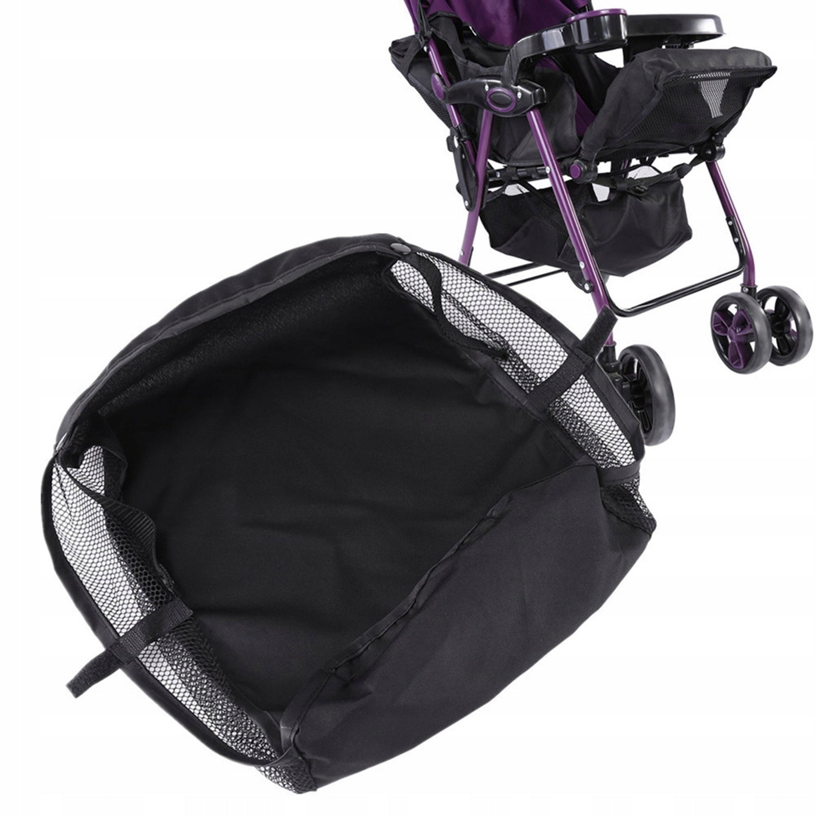 STROLLER BASKET WATERPROOF STROLLER BASKET BLACK