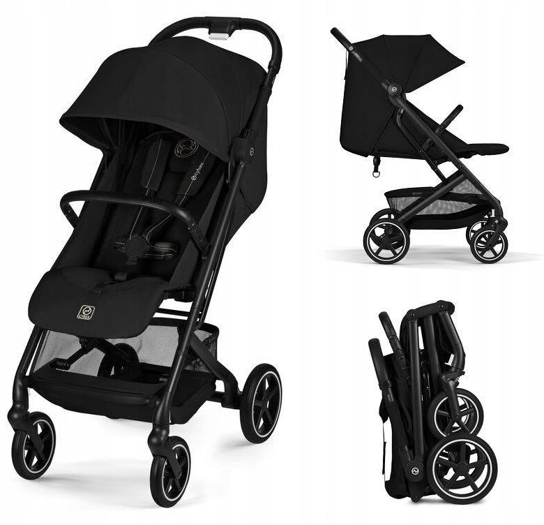 STROLLER CYBEX Beezy 2.0 2026 large wheels up to 22 kg, Magic Black