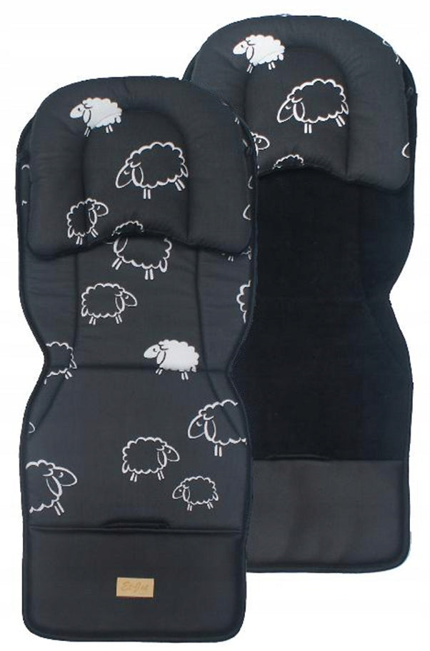 STROLLER INSERT DOUBLE-SIDED COTTON VELVET REDUCING PILLOW