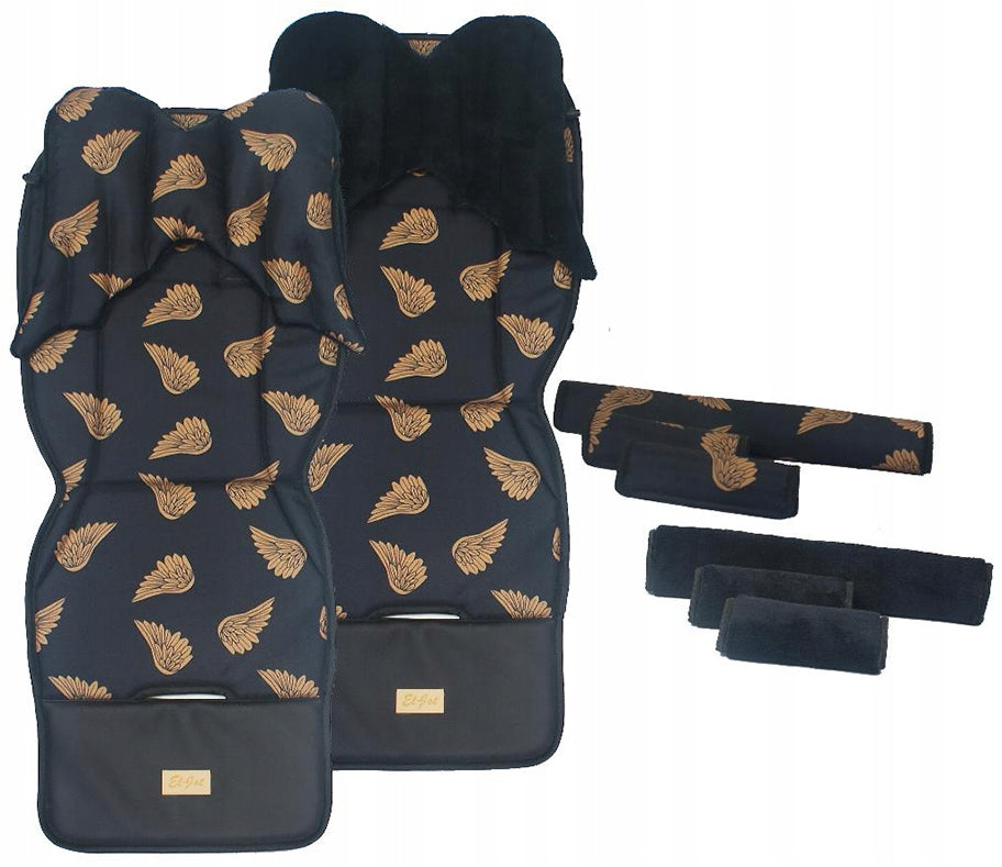 STROLLER INSERT DOUBLE-SIDED PROTECTORS REDUCING CUSHION