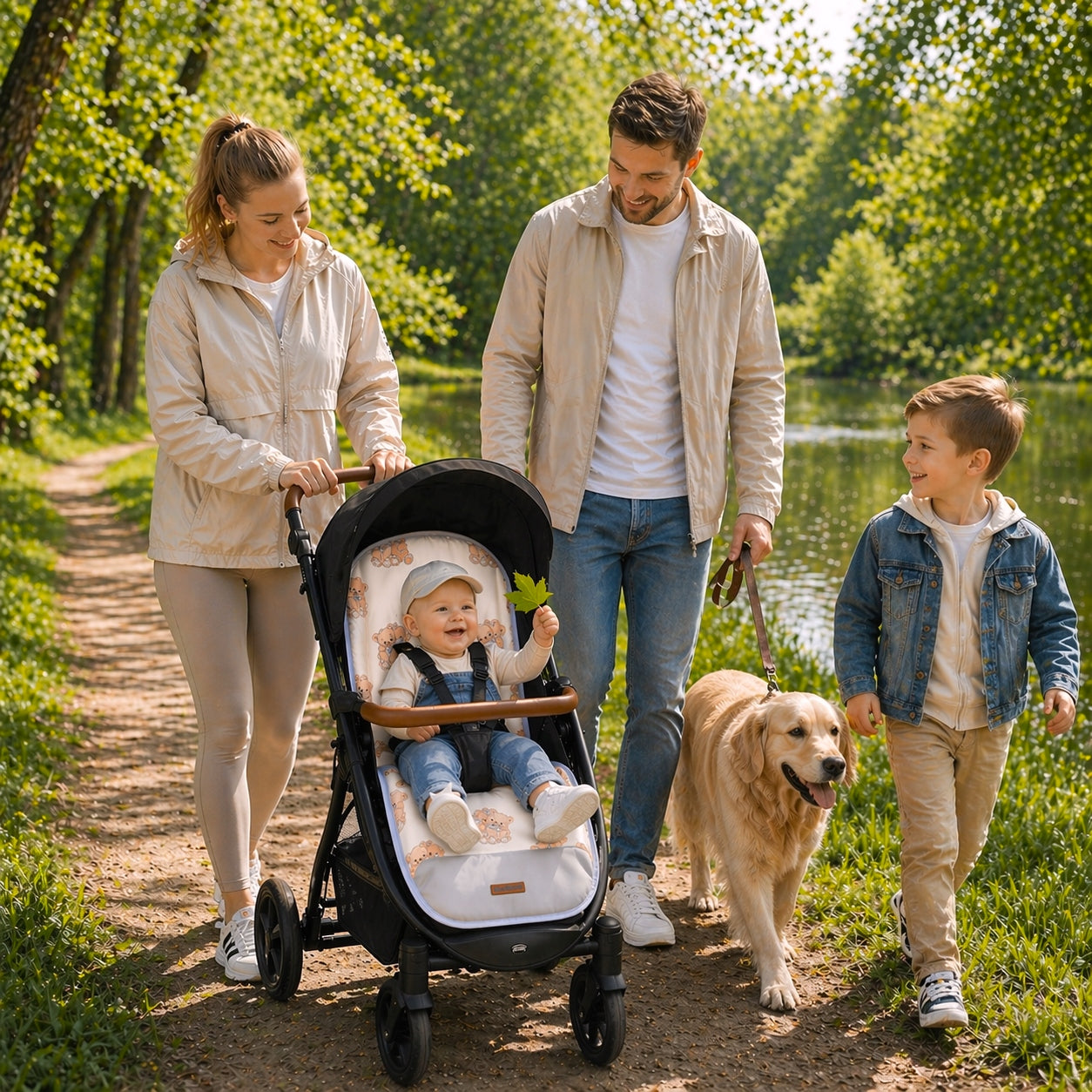 STROLLER INSERT DOUBLE-SIDED UNIVERSAL BABYMAM ALLINONE Packaging status original