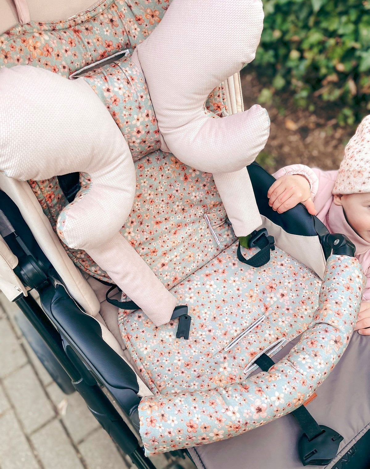STROLLER INSERT UNIVERSAL DOUBLE-SIDED SET PLEASANT VELVET Brand Infantilo