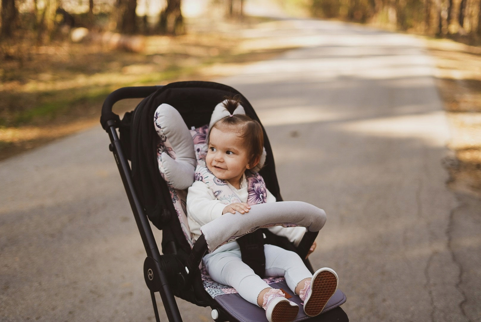 STROLLER INSERT UNIVERSAL VELVET SET Color multicolor
